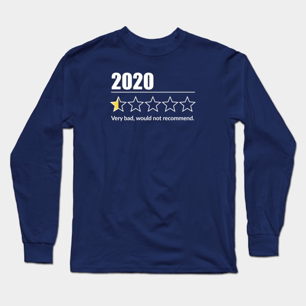 2020 Review: Very Bad, Would Not Recommend Long Sleeve T-Shirt by TipsyCurator